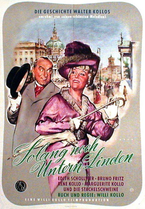 Solang' noch Unter'n Linden poster