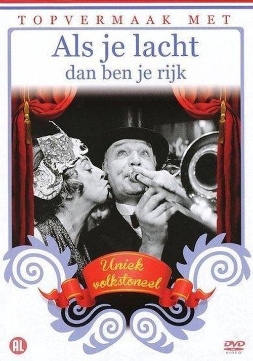 als je lacht dan ben je rijk poster